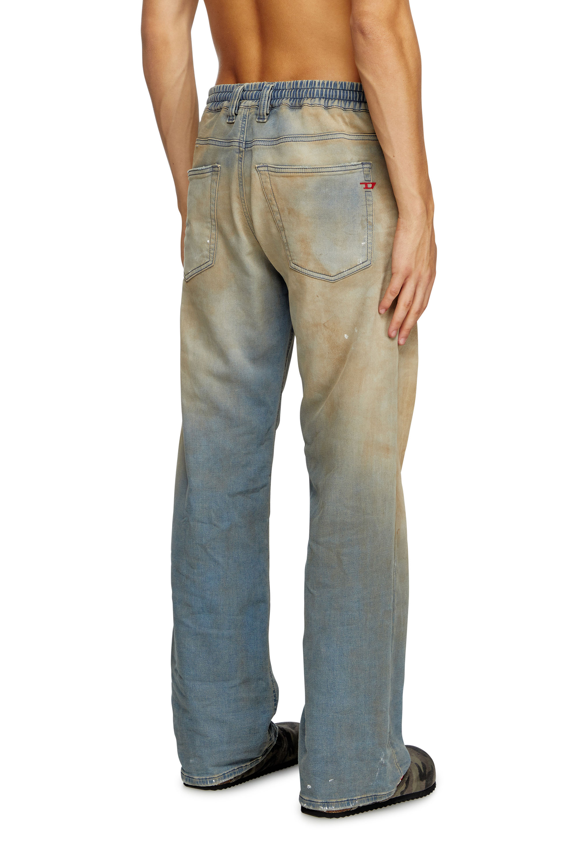 Diesel - Man's Relaxed 2080 D-Reel Joggjeans® 068QL, Light Blue - 2