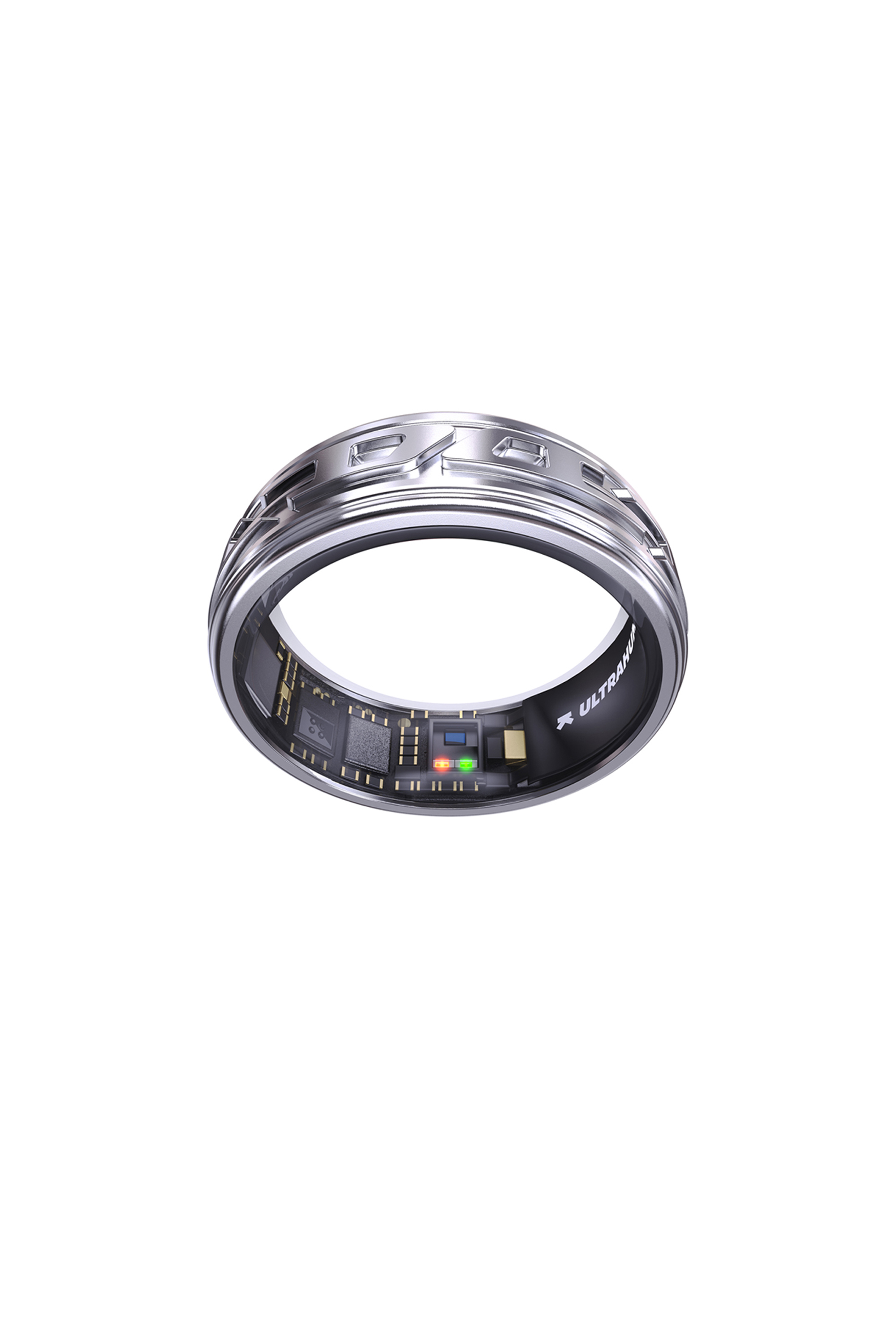 Diesel - SMART RING CRYO SILVER- UHRA-DS, Unisex's Smart ring in shiny silver in Silver - 1