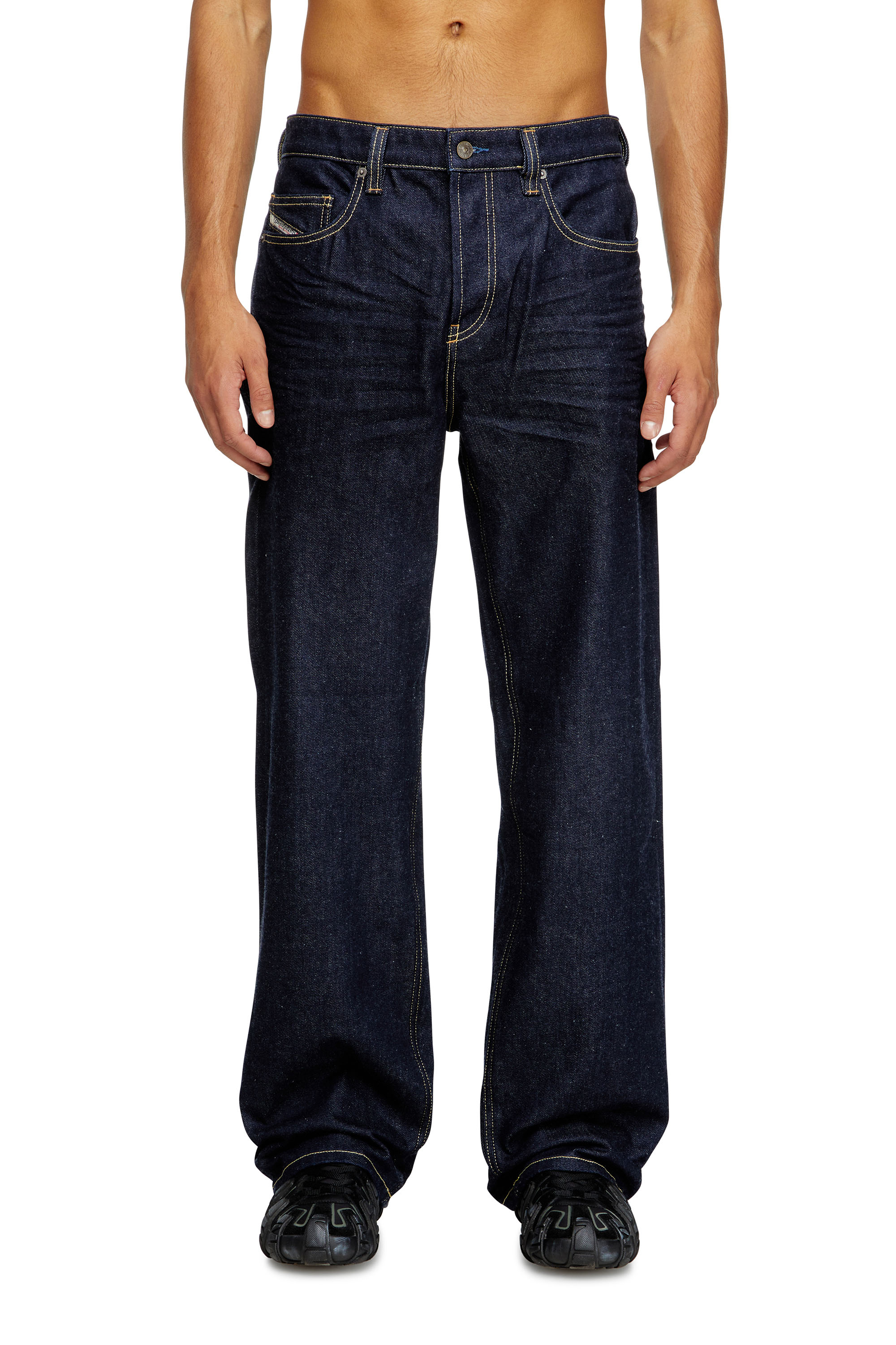 Diesel - Man's Relaxed Jeans 2001 D-Macro 0GRDV, Dark Blue - 3