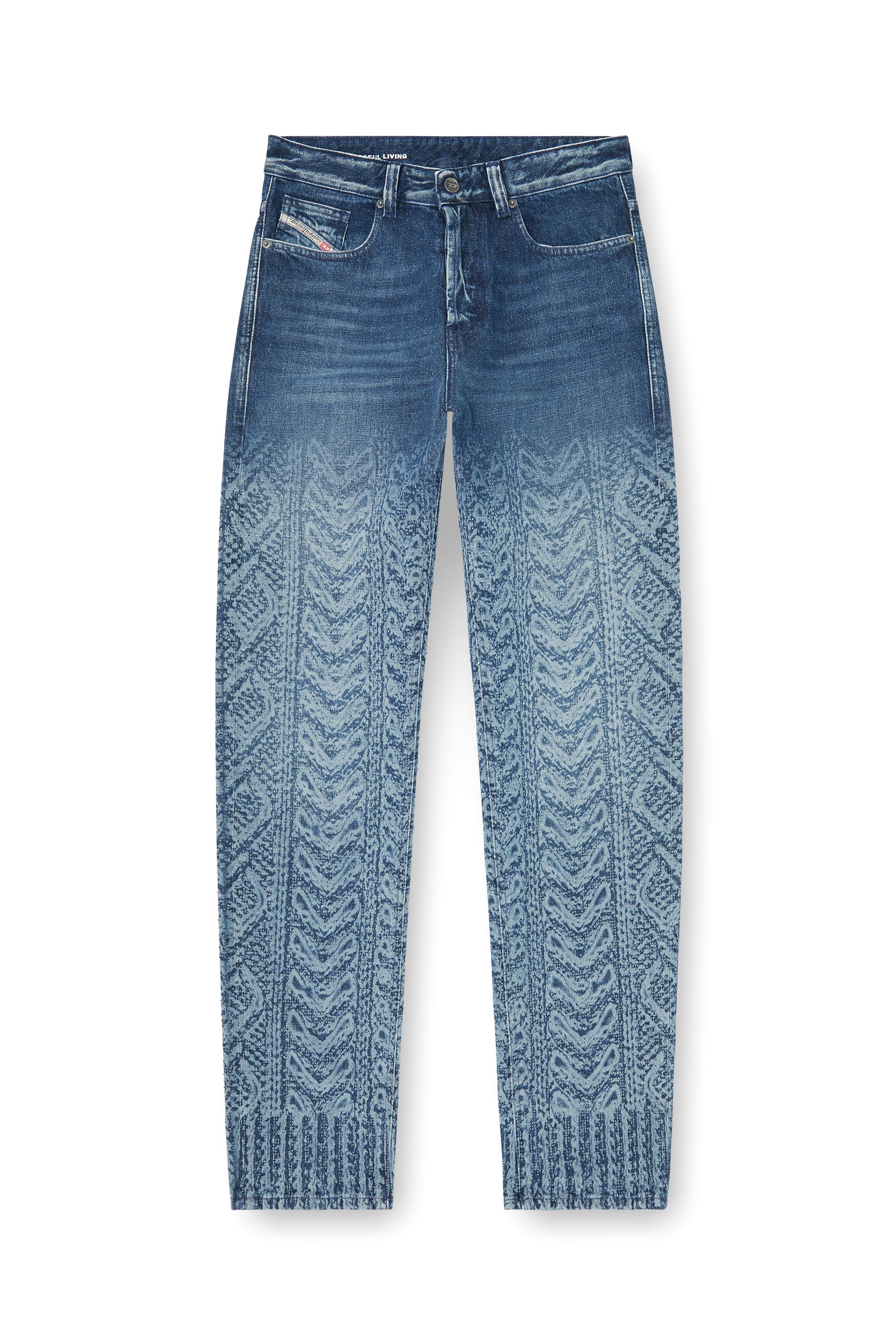 Diesel - Man's Regular Jeans 2024 D-Macs 007EV, Dark Blue - 2