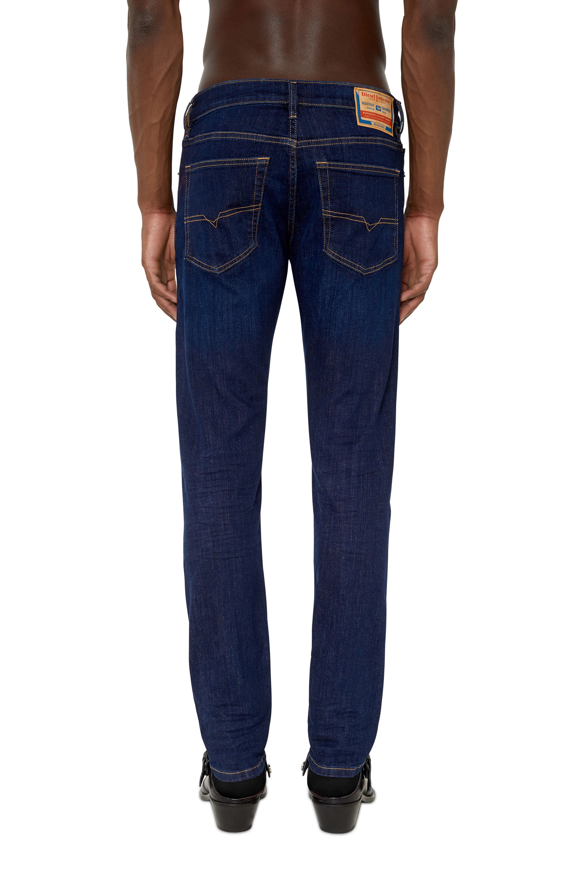 Diesel - Slim Jeans D-Luster 0IHAQ, Dark Blue - Image 2