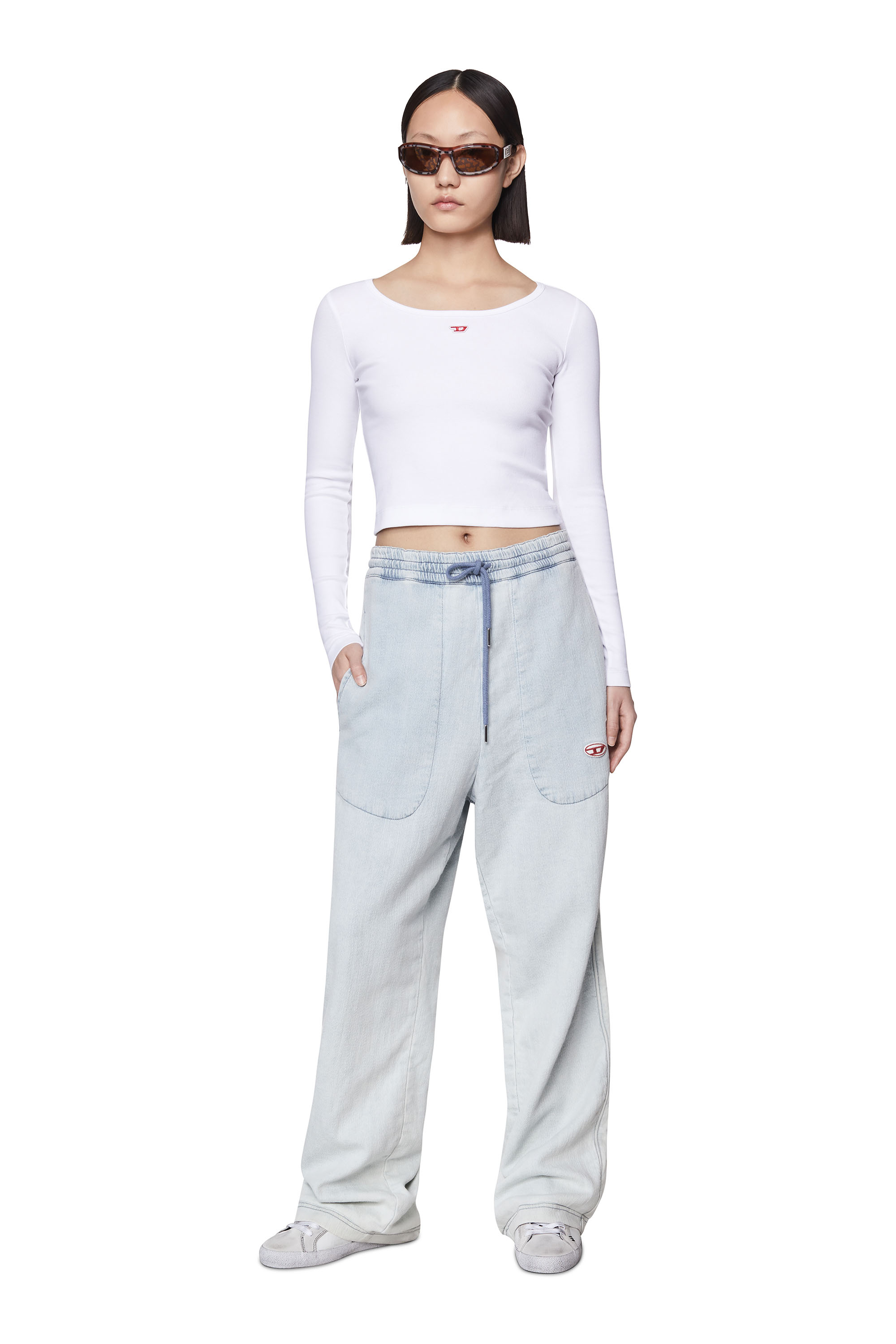 Diesel - S-LEROJI LOW W, White - Image 7