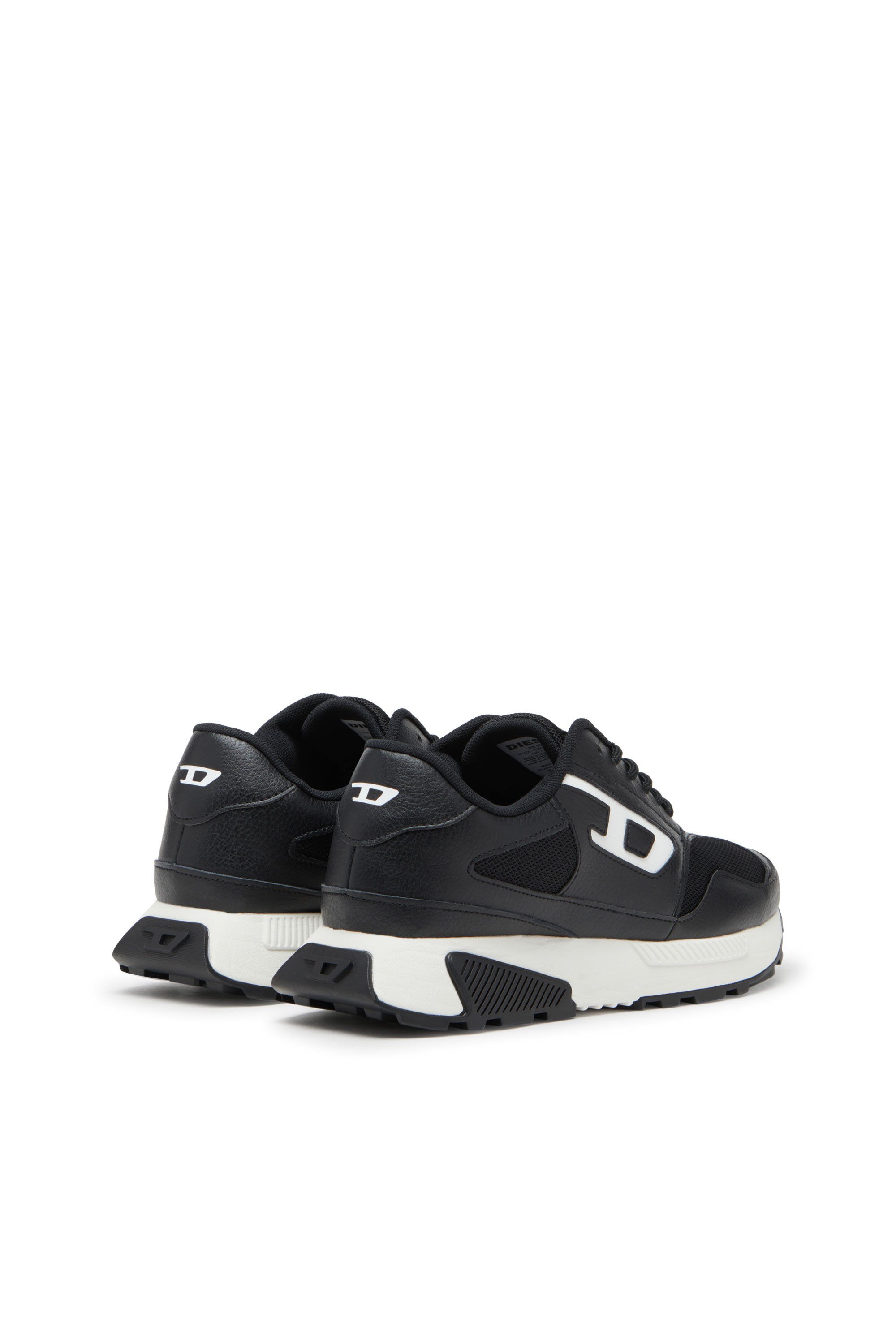 Diesel - S-TAME-D RUNNING, Man's S-Tame-D-Sneakers in mesh, suede and PU in Black - 3