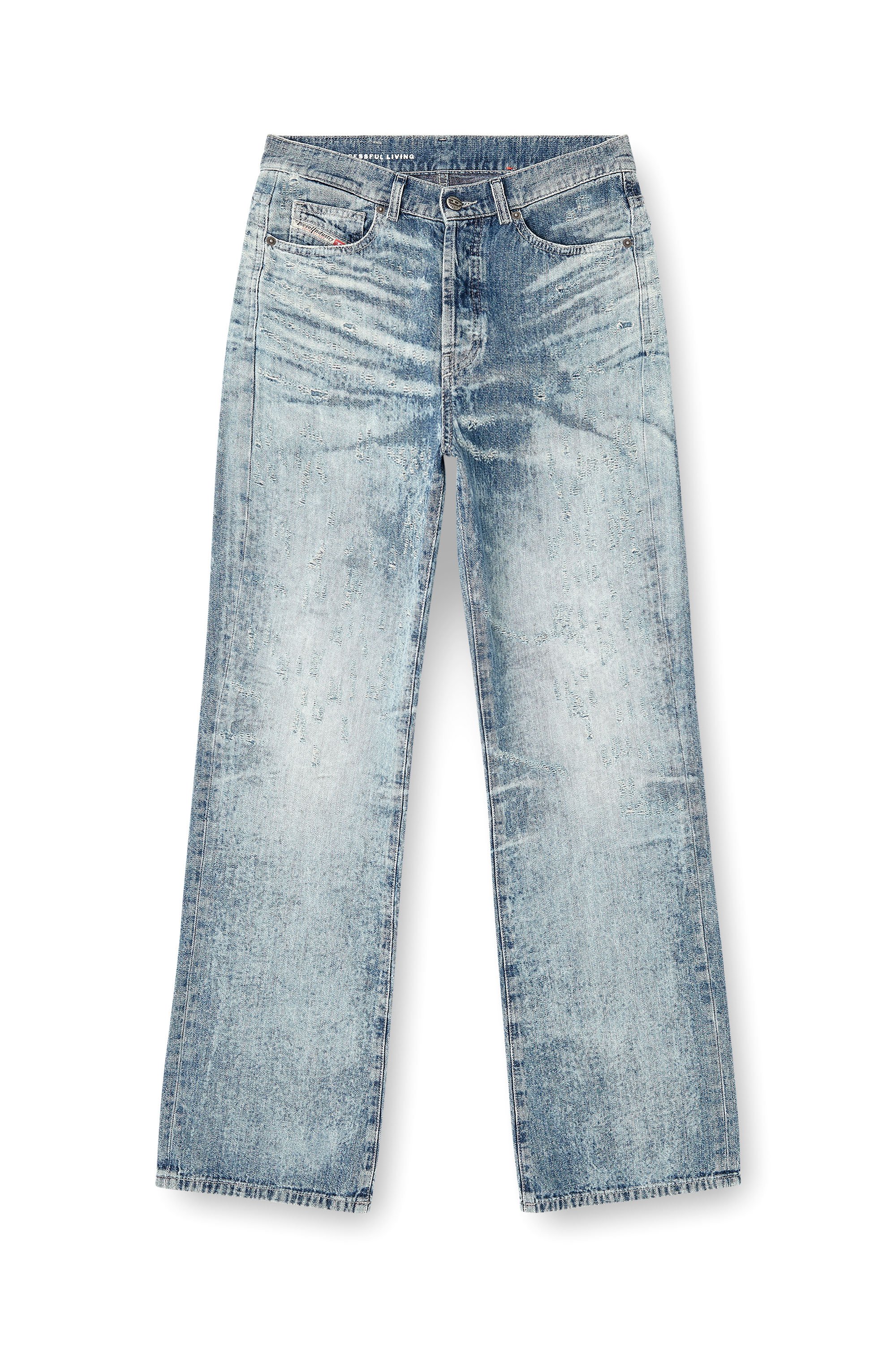 Diesel - Woman's Regular Jeans 1971 D-Sent 068TY, Light Blue - 3