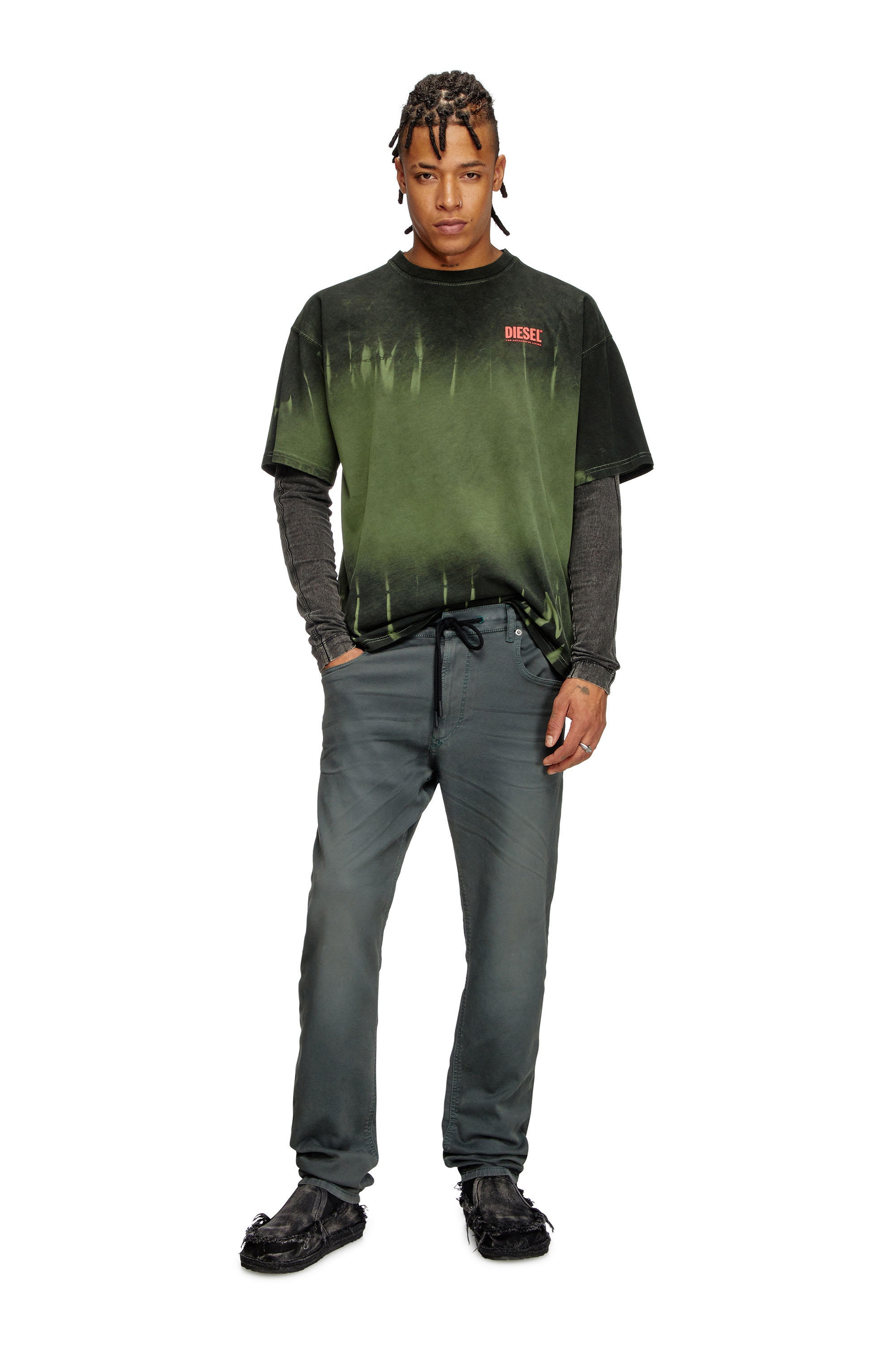 Regular 2032 D-Krooley Joggjeans® 0670M, Grey Diesel - Man's Regular 2032 D-Krooley Joggjeans® 0670M, Grey - 1